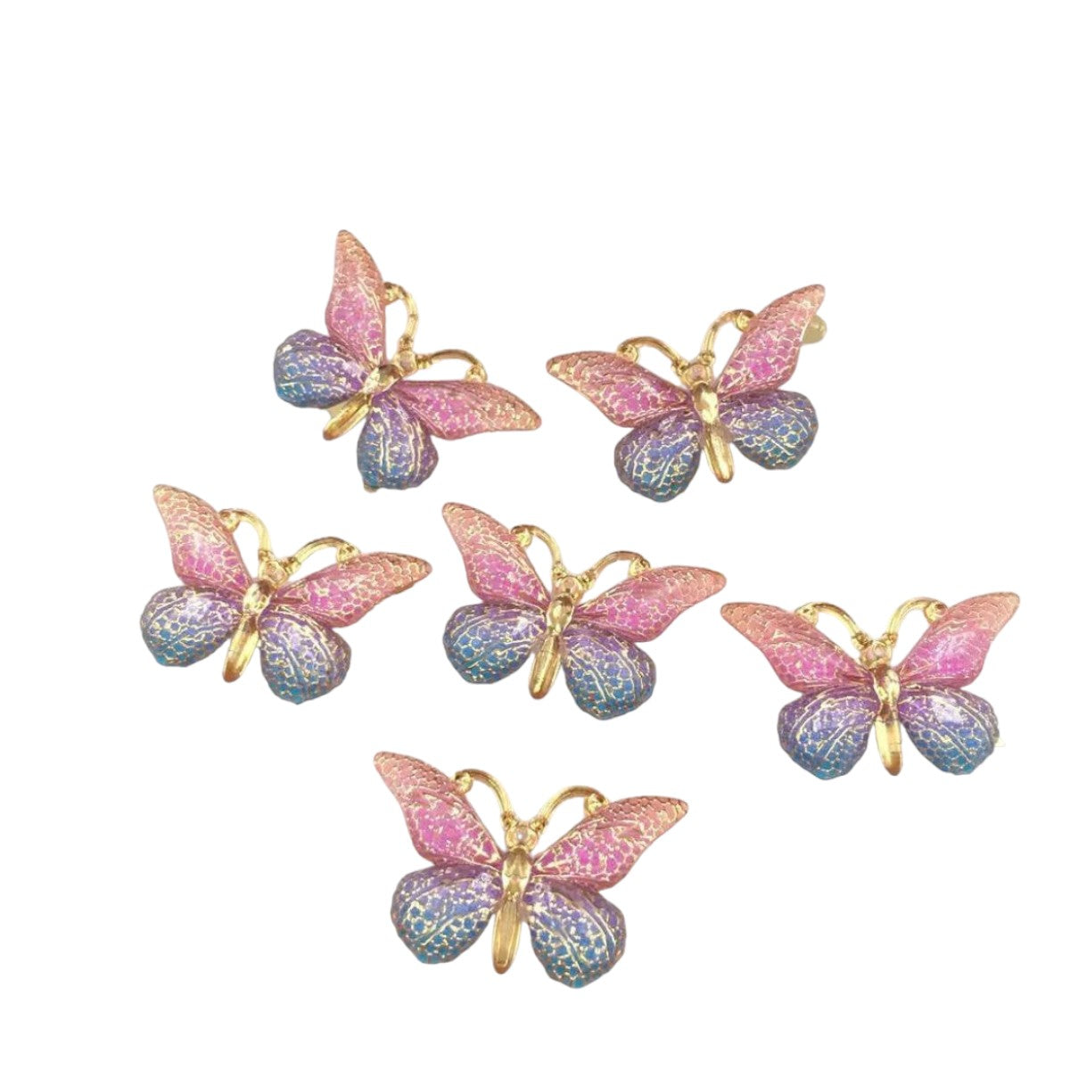 Ganchos de Mariposa x 2
