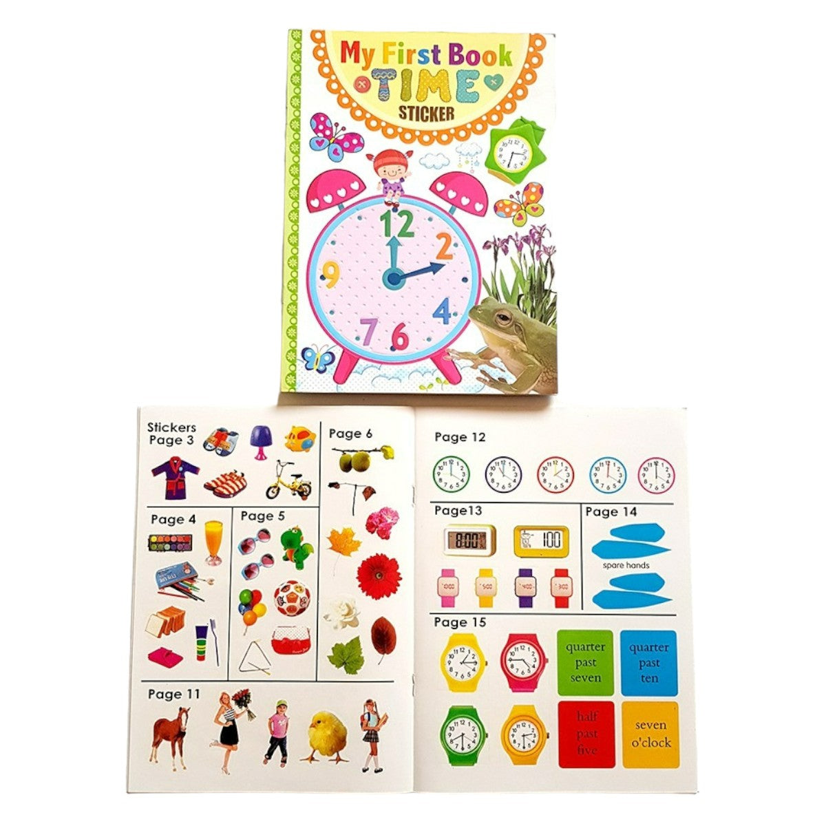 Pack de 3 Libros de Actividades con Stickers en Inglés
