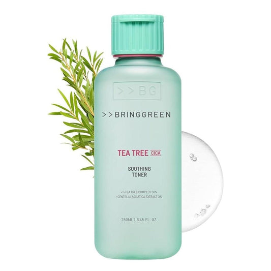 Bring green Tea Tree CICA Tónico Calmante 250ml - Piel tendencia acne