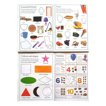 Pack de 3 Libros de Actividades con Stickers en Inglés