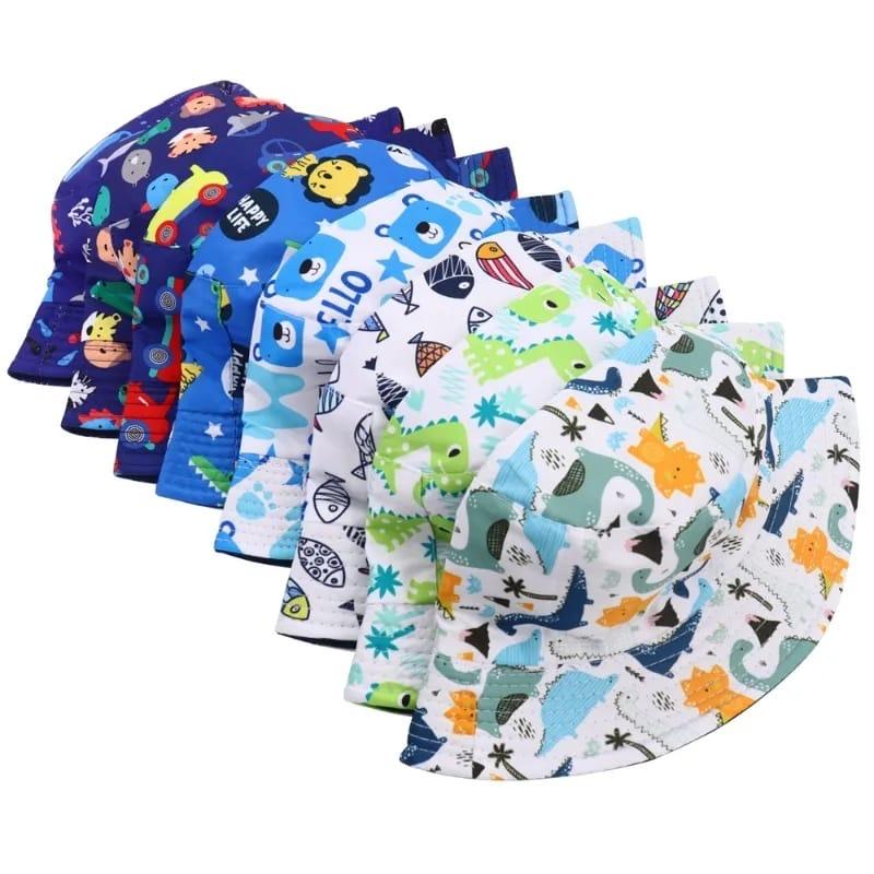 Bucket Hat Gorro Reversible para Niños