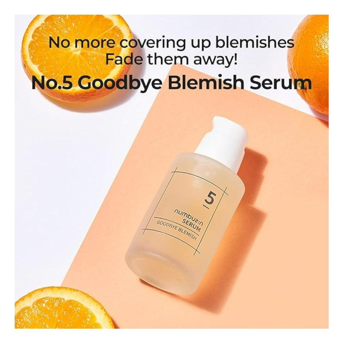 Numbuzin No.5 Goodbye Blemish Serum Suero Antiimperfecciones No.5 50ml