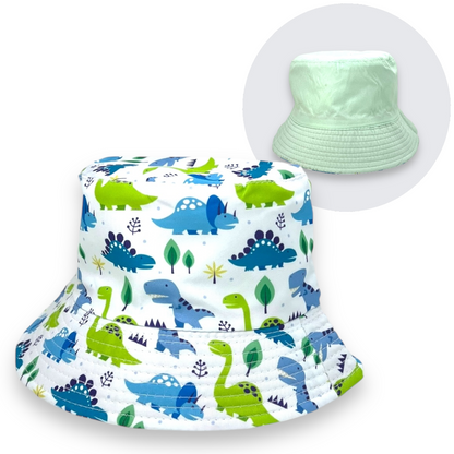 Bucket Hat Gorro Reversible para Niños