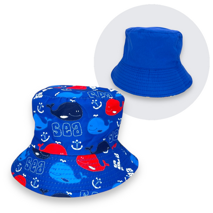 Bucket Hat Gorro Reversible para Niños