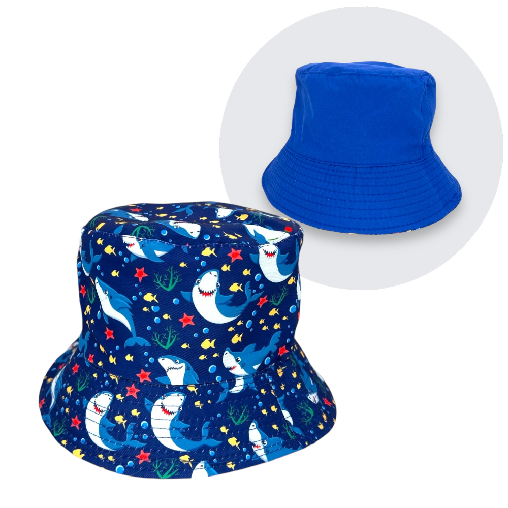 Bucket Hat Gorro Reversible para Niños