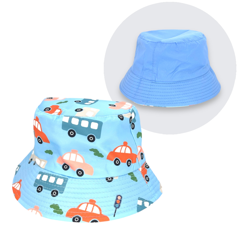 Bucket Hat Gorro Reversible para Niños