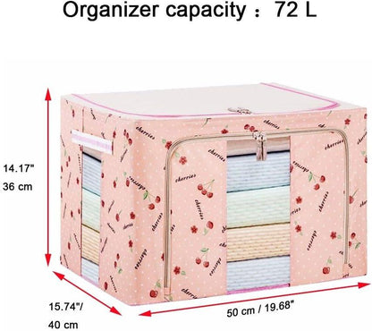 Caja organizadora de ropa de cama y ropa - El Baúl de mamá