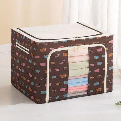 Caja organizadora de ropa de cama y ropa - El Baúl de mamá