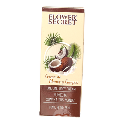 Crema para Manos y Cuerpo 75ml - Flower Secret