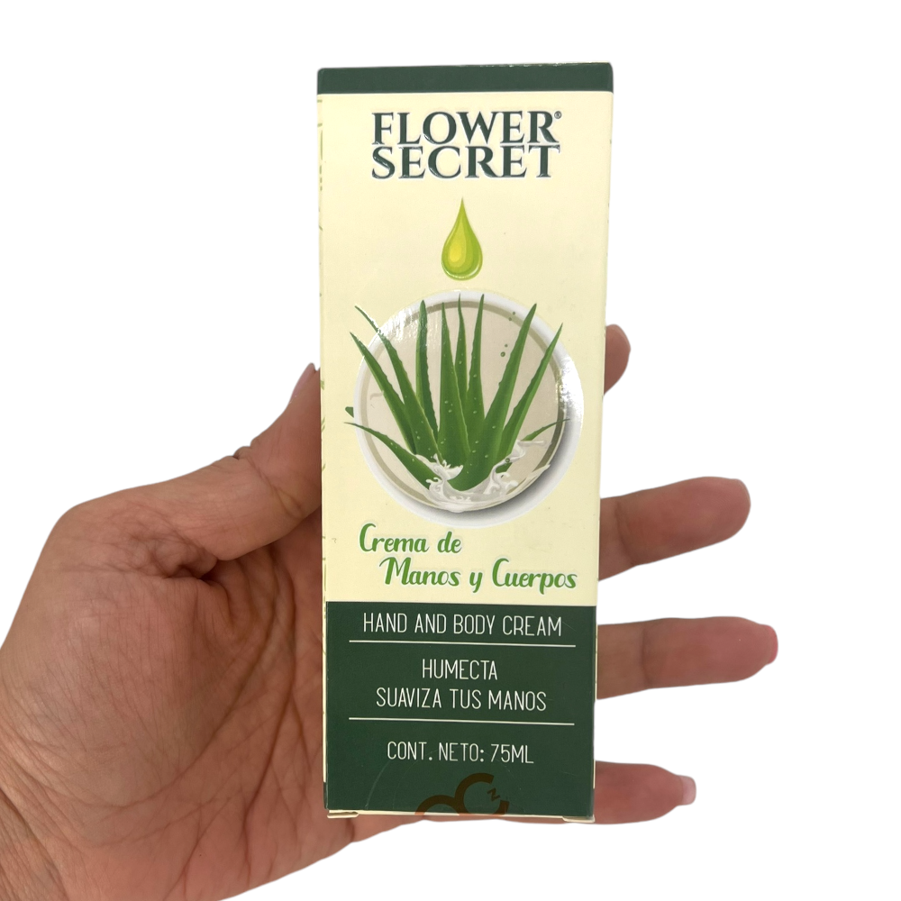 Crema para Manos y Cuerpo 75ml - Flower Secret