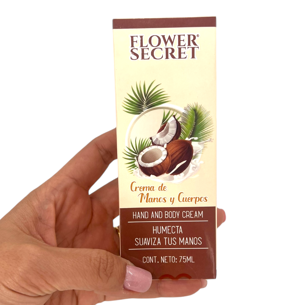 Crema para Manos y Cuerpo 75ml - Flower Secret