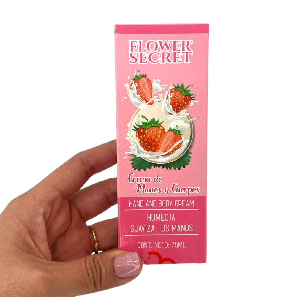 Crema para Manos y Cuerpo 75ml - Flower Secret