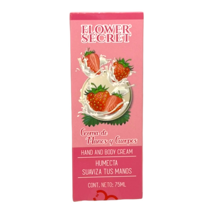 Crema para Manos y Cuerpo 75ml - Flower Secret