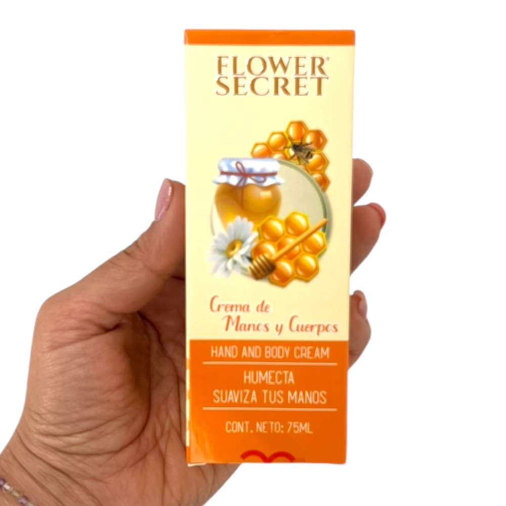 Crema para Manos y Cuerpo 75ml - Flower Secret