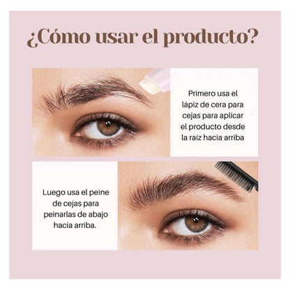 Cera para Cejas 2 en 1