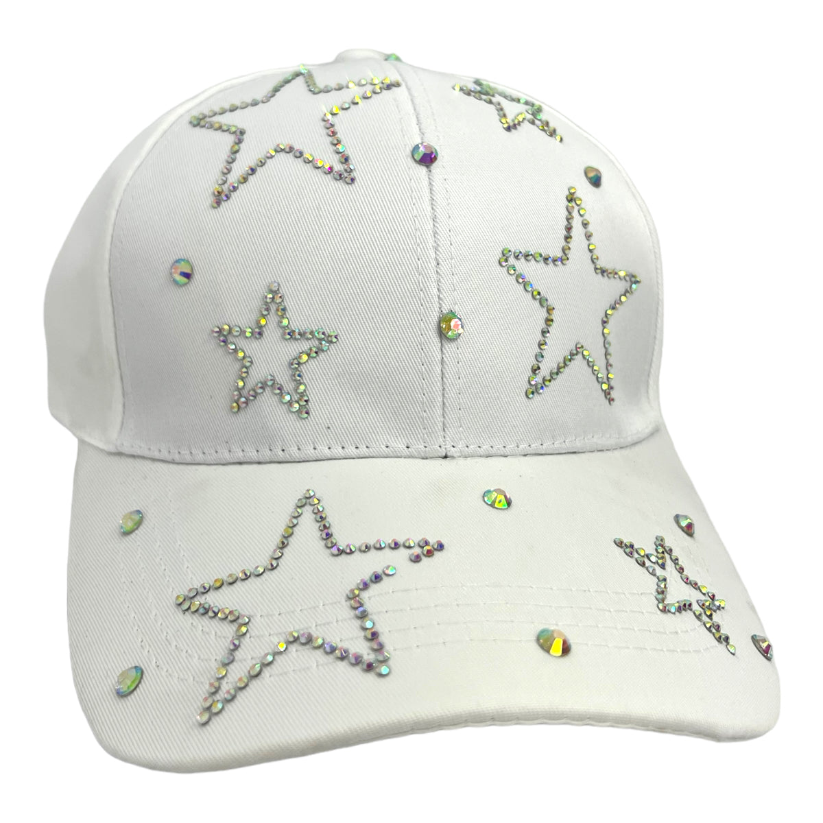 Gorra de estrellas con brillantes