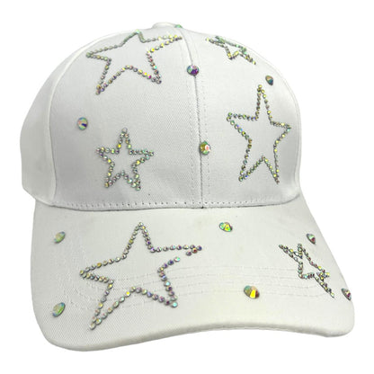 Gorra de estrellas con brillantes - El Baúl de mamá