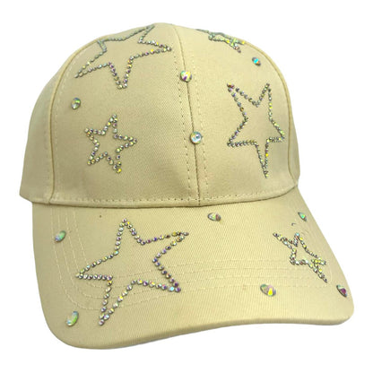 Gorra de estrellas con brillantes - El Baúl de mamá