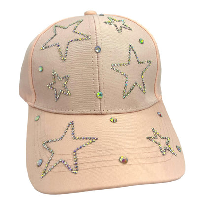 Gorra de estrellas con brillantes - El Baúl de mamá