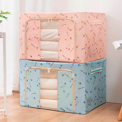 Caja organizadora de ropa de cama y ropa - El Baúl de mamá