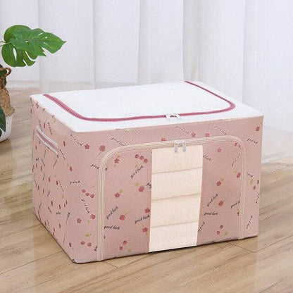 Caja organizadora de ropa de cama y ropa - El Baúl de mamá