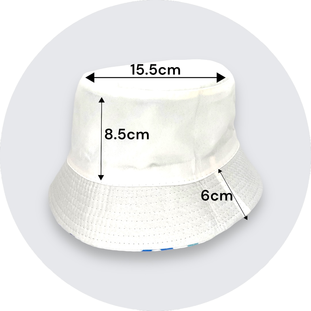 Bucket Hat Gorro Reversible para Niños