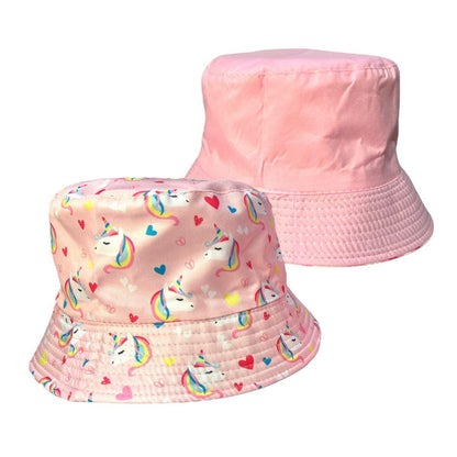 Bucket Hat Gorro Reversible para Niñas