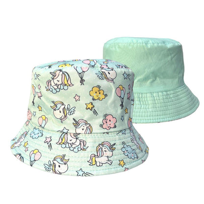 Bucket Hat Gorro Reversible para Niñas