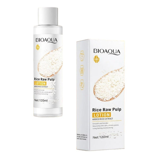 Loción Facial Hidratante y Aclaradora de Arroz - Bioaqua