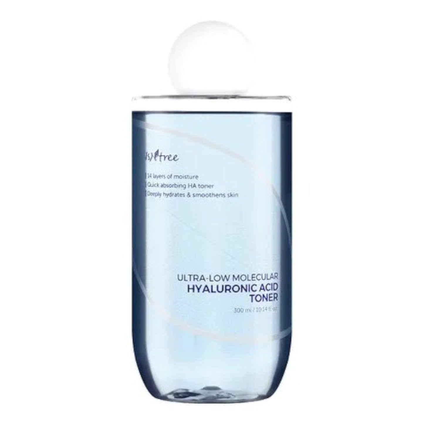 Isntree - Tónico de Ácido Hialurónico Ultra-Low Molecular Hyaluronic Acid Toner 300ml