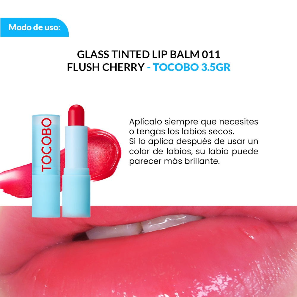 Bálsamo Labial Tocobo 3.5g Glass Tinted Lip Balm