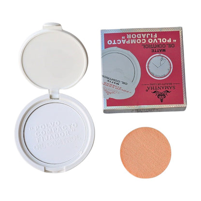 Polvo Compacto Matificante Control Oleosidad - Samantha