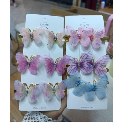 Set de Ganchos de mariposa para el pelo