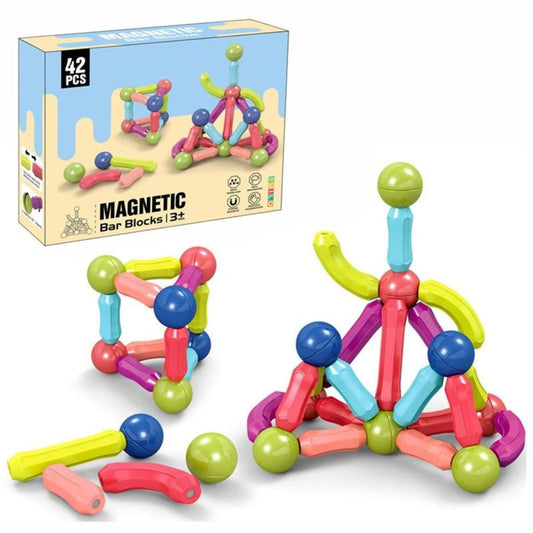 Juguete educativo STEM - Bloques magneticos Montessori