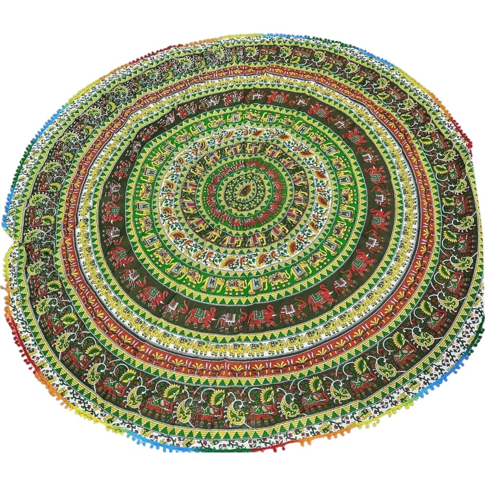 Mandala playera circular