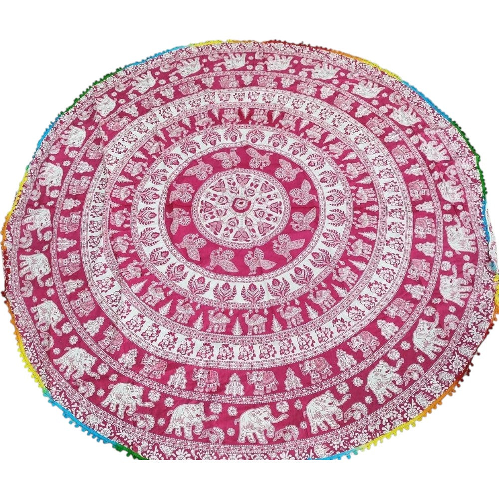 Mandala playera circular