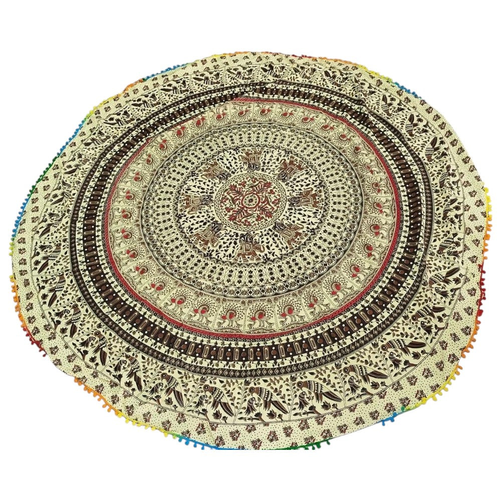 Mandala playera circular