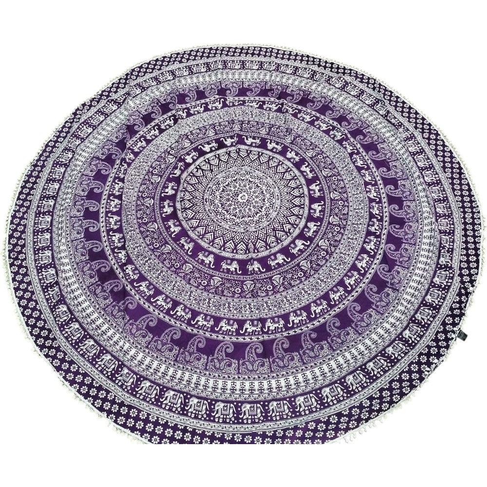 Mandala playera circular