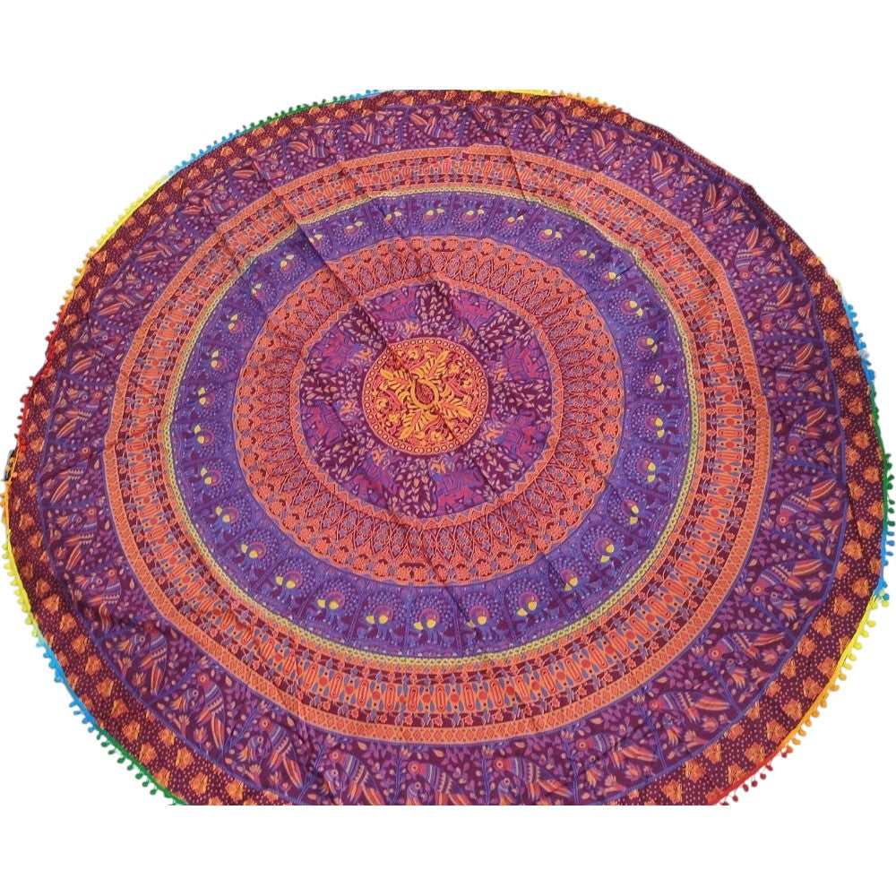 Mandala playera circular