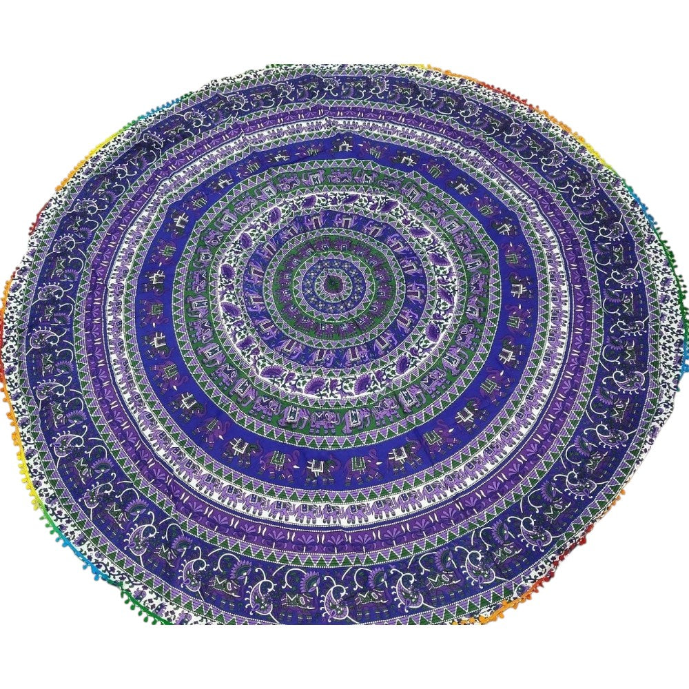 Mandala playera circular