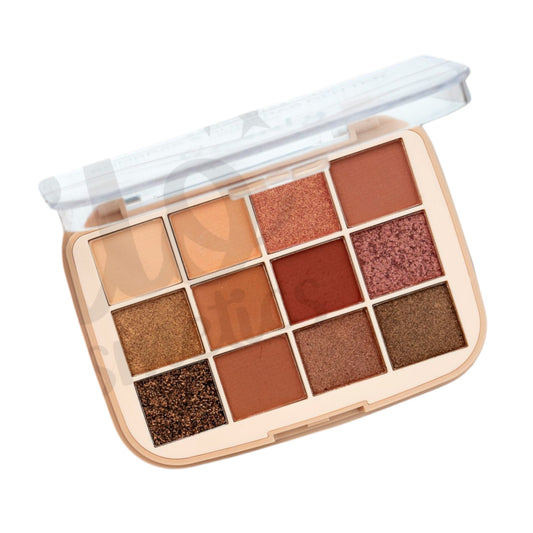 Sombras Glitter Nude 12 Colores - Samantha